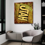 Utah by Art Licensing Studio - 36x36 acrylic wall art in a room