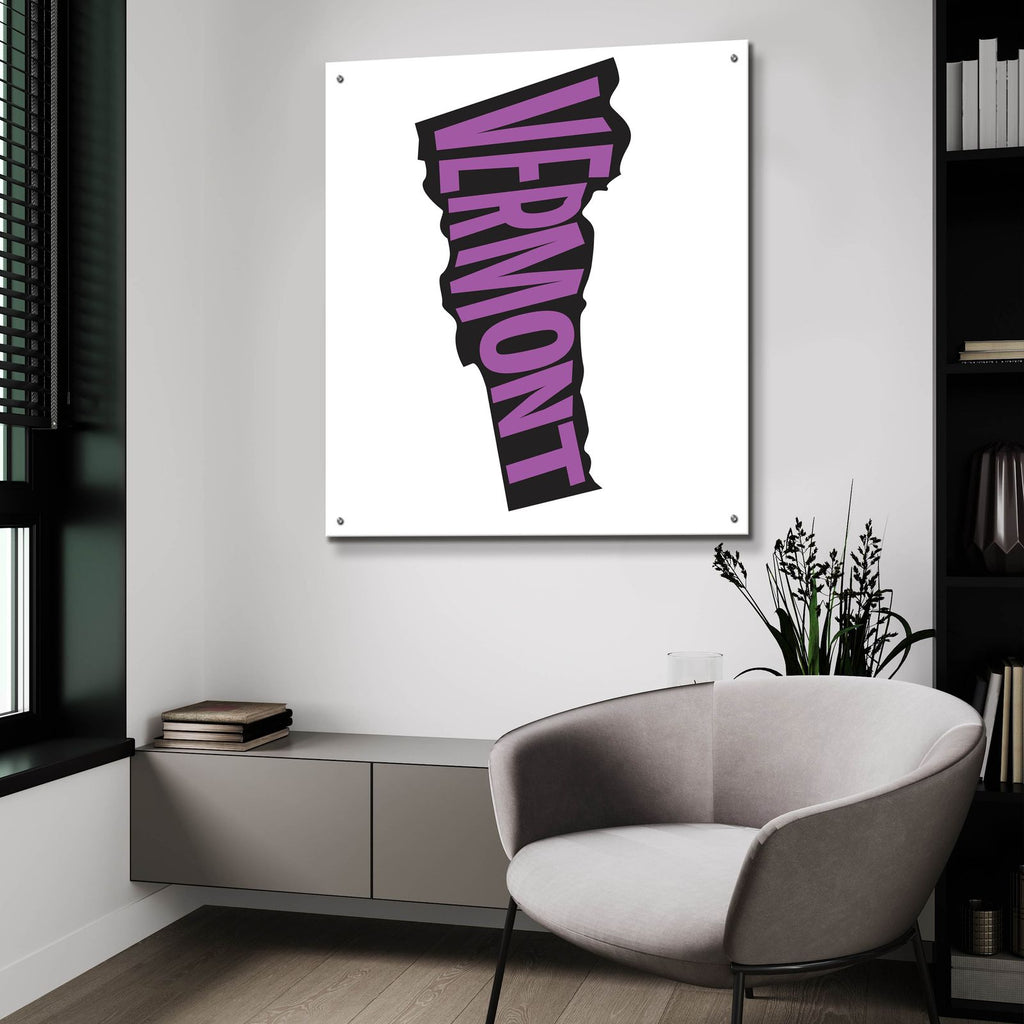 Vermont 2 by Art Licensing Studio - 36x36 acrylic wall art in a room