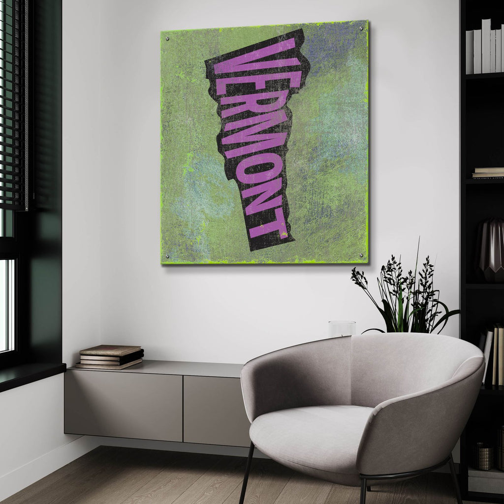 Vermont by Art Licensing Studio - 36x36 acrylic wall art in a room
