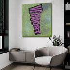 Vermont by Art Licensing Studio - 36x36 acrylic wall art in a room