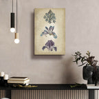 Vintage Flowers Blue by Art Licensing Studio - 16x24 acrylic wall art in a room