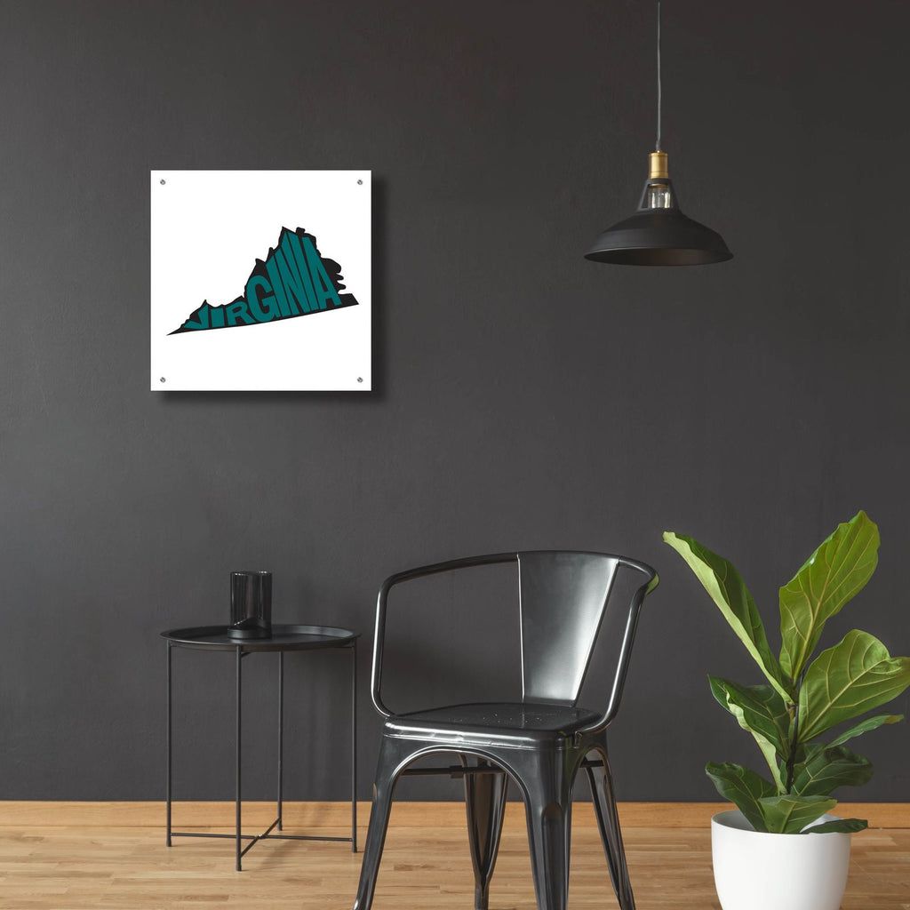 Virginia 2 by Art Licensing Studio - 24x24 acrylic wall art in a room