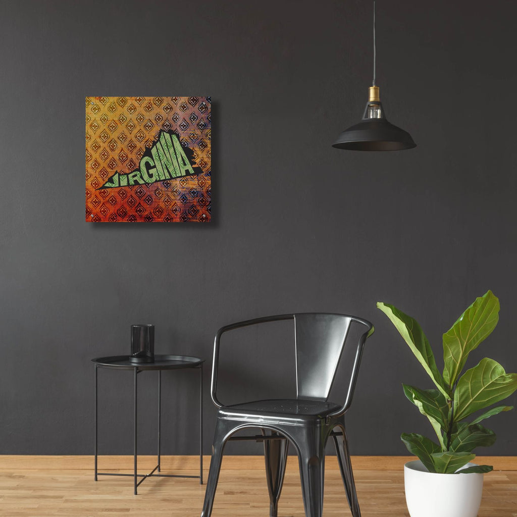 Virginia 3 by Art Licensing Studio - 24x24 acrylic wall art in a room