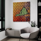 Virginia 3 by Art Licensing Studio - 36x36 acrylic wall art in a room
