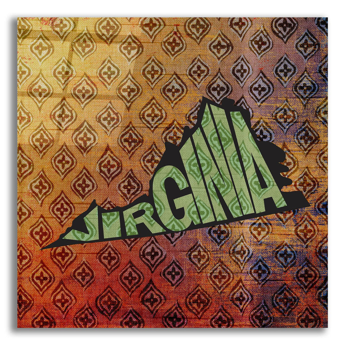 Virginia 3 by Art Licensing Studio acrylic glass wall art
