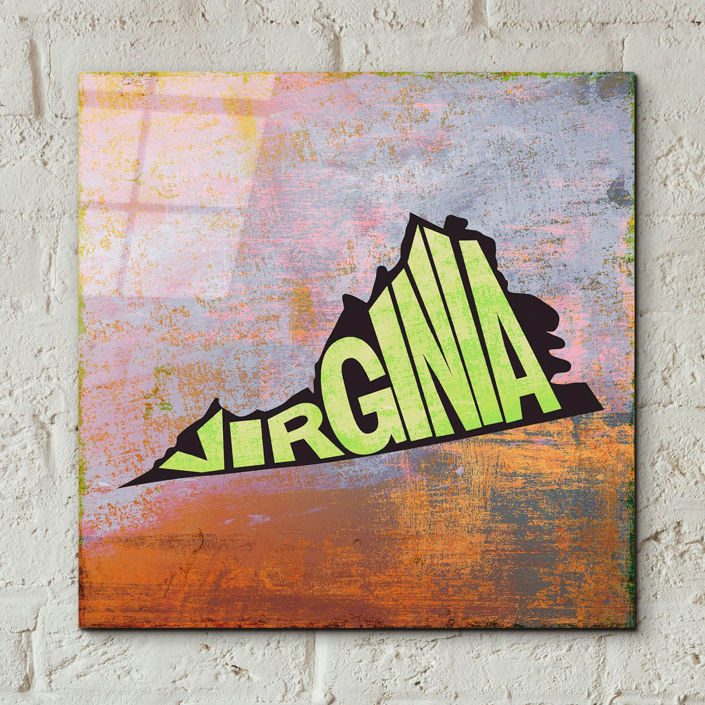 Virginia by Art Licensing Studio - 12x12 acrylic wall art in a room
