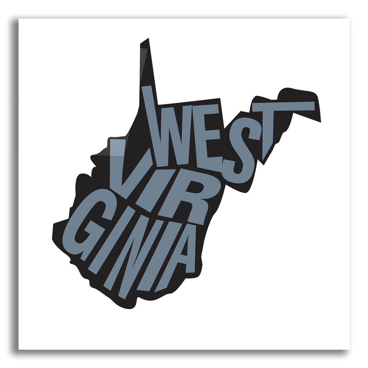 West Virgina 2 by Art Licensing Studio acrylic glass wall art