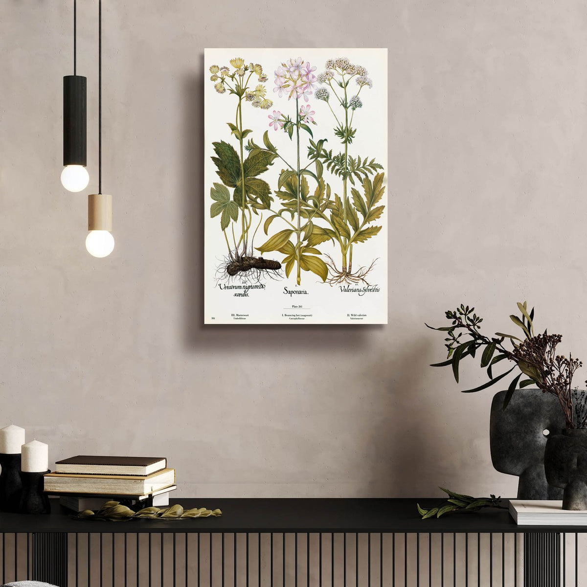 Wild Flowers by Art Licensing Studio - 16x24 acrylic wall art in a room