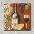 Wine And Cheese Tasting 4 by Art Licensing Studio - 12x12 acrylic wall art in a room