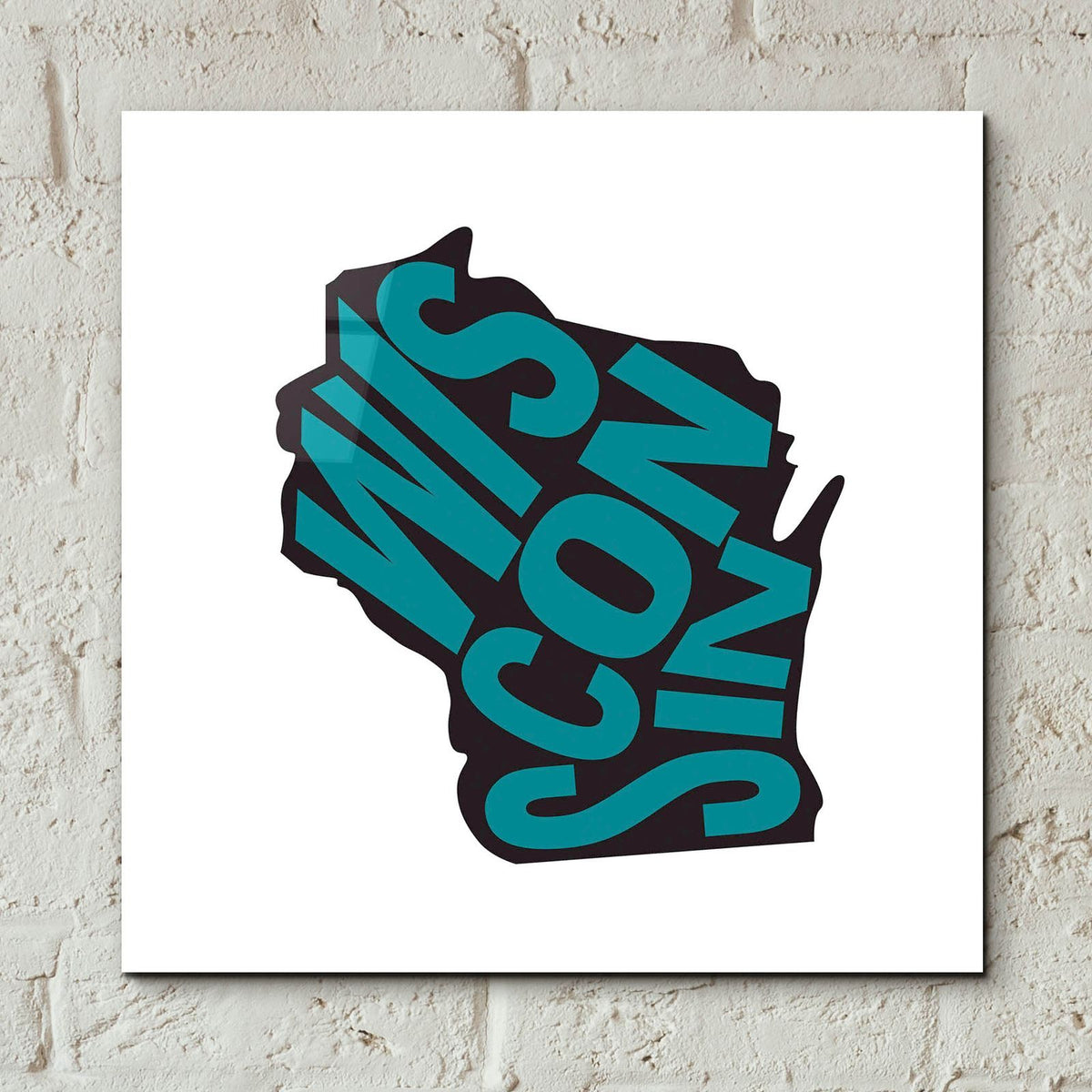 Wisconsin 2 by Art Licensing Studio - 12x12 acrylic wall art in a room
