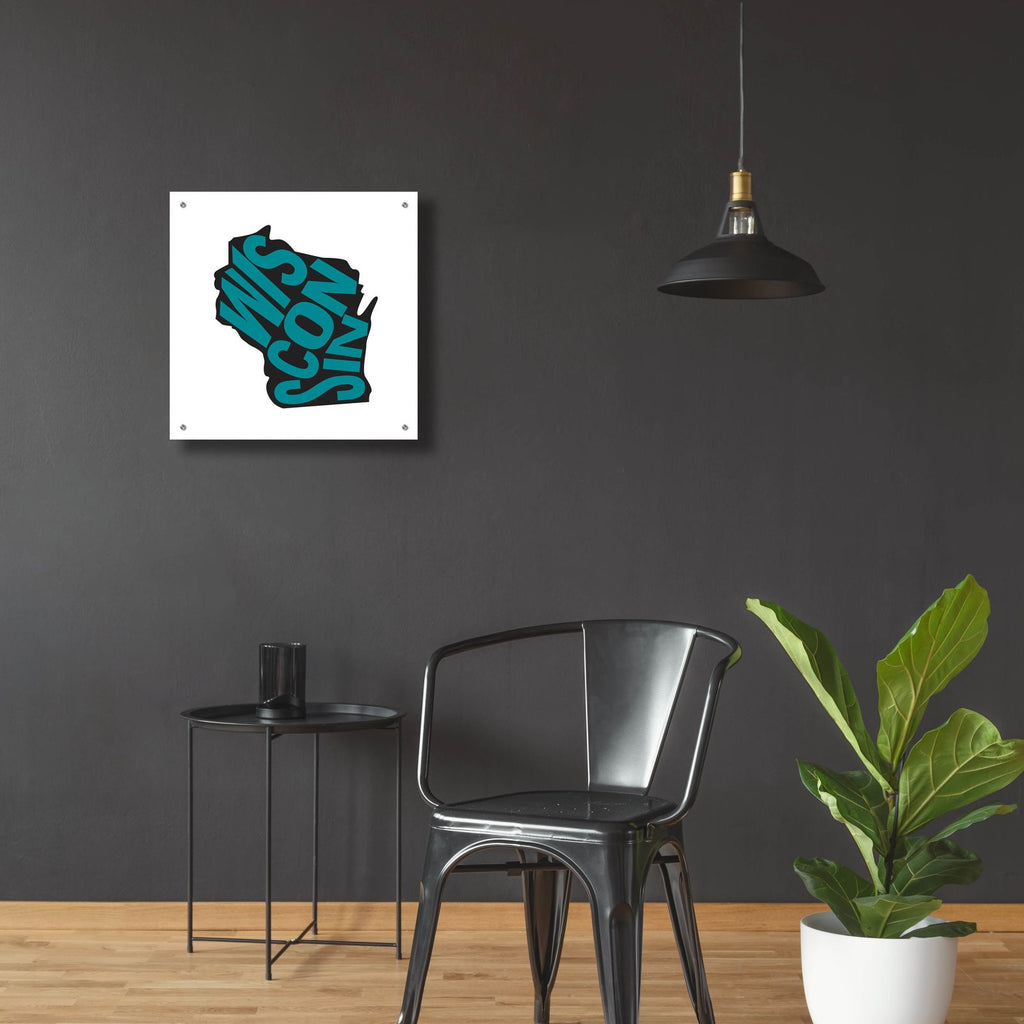 Wisconsin 2 by Art Licensing Studio - 24x24 acrylic wall art in a room