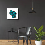 Wisconsin 2 by Art Licensing Studio - 24x24 acrylic wall art in a room