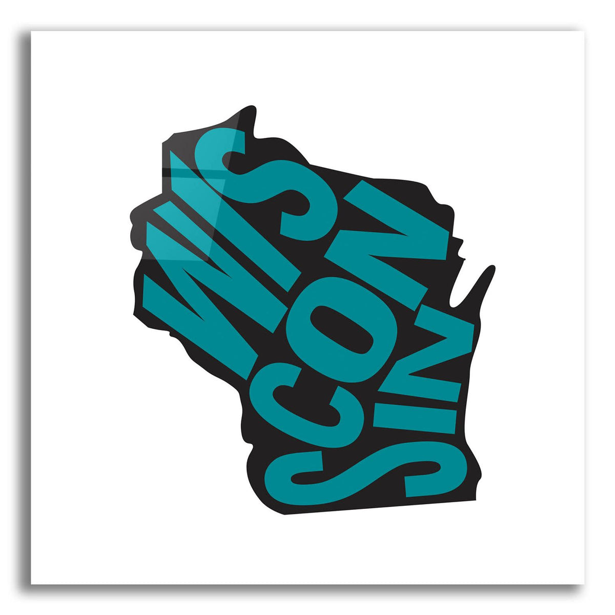 Wisconsin 2 by Art Licensing Studio acrylic glass wall art