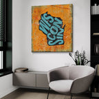 Wisconsin by Art Licensing Studio - 36x36 acrylic wall art in a room