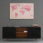 World Of Patterns by Art Licensing Studio - 36x24 acrylic wall art in a room