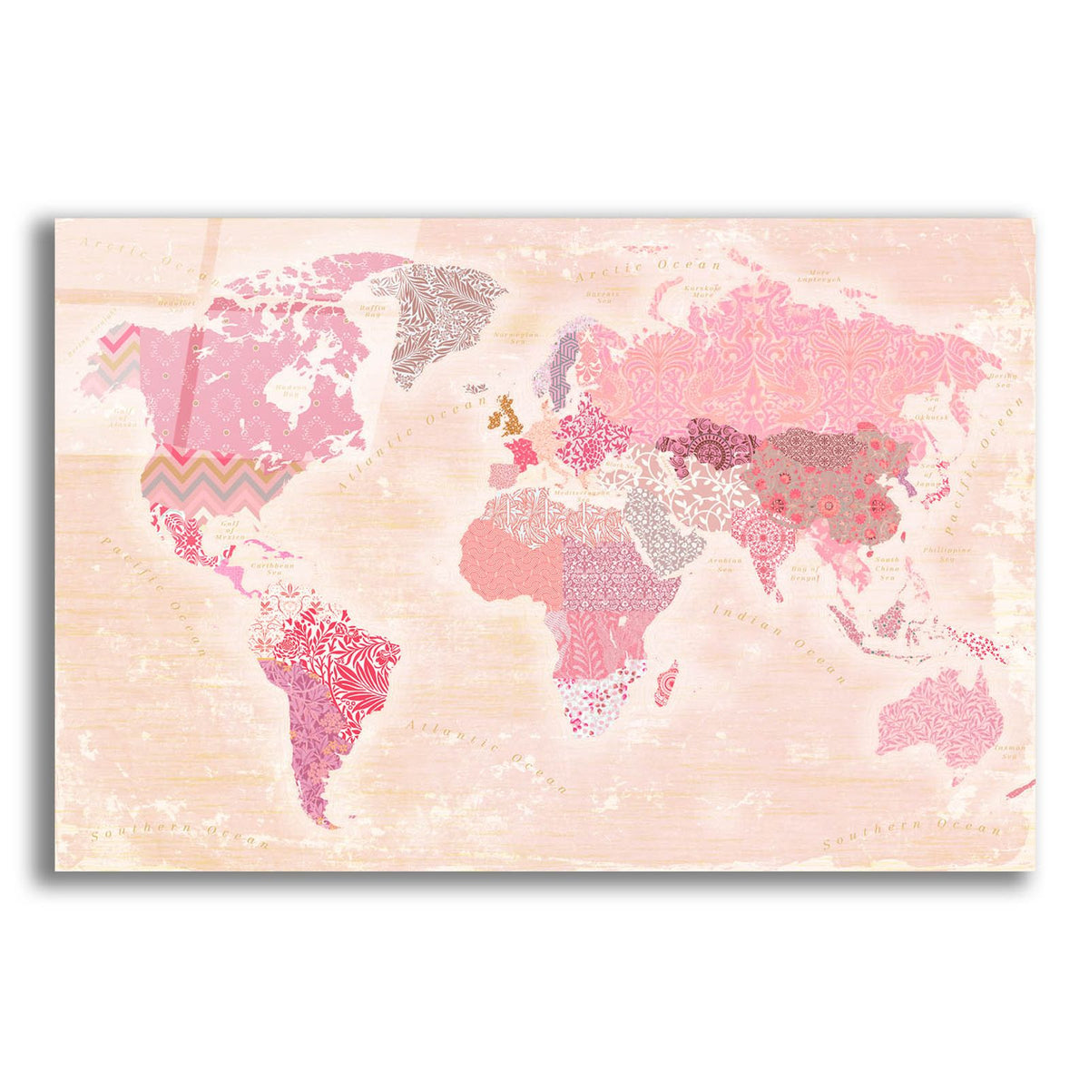 World Of Patterns by Art Licensing Studio acrylic glass wall art