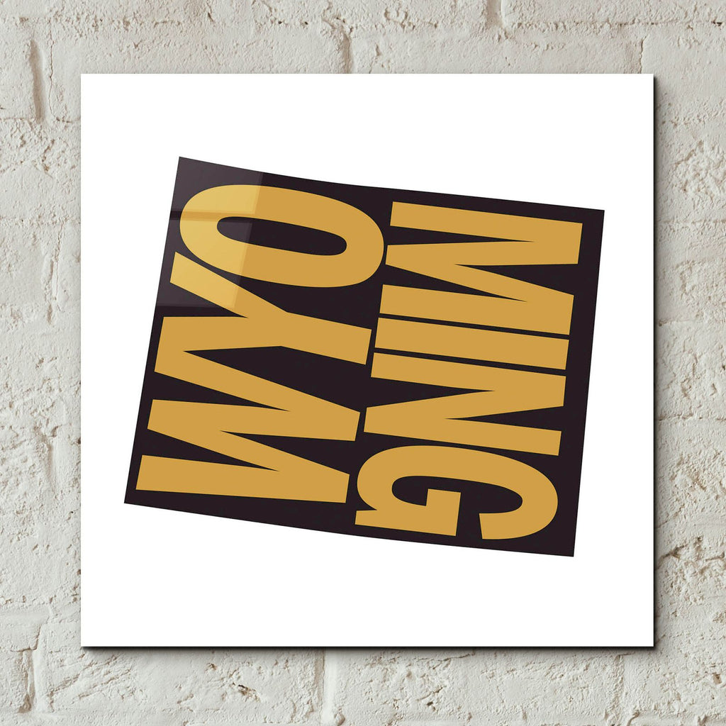 Wyoming 2 by Art Licensing Studio - 12x12 acrylic wall art in a room