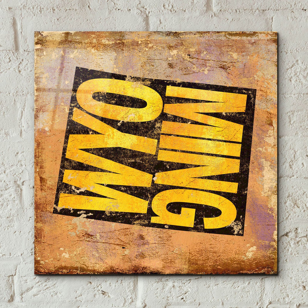 Wyoming by Art Licensing Studio - 12x12 acrylic wall art in a room