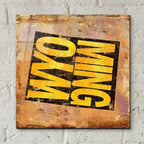 Wyoming by Art Licensing Studio - 12x12 acrylic wall art in a room