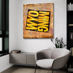 Wyoming by Art Licensing Studio - 36x36 acrylic wall art in a room
