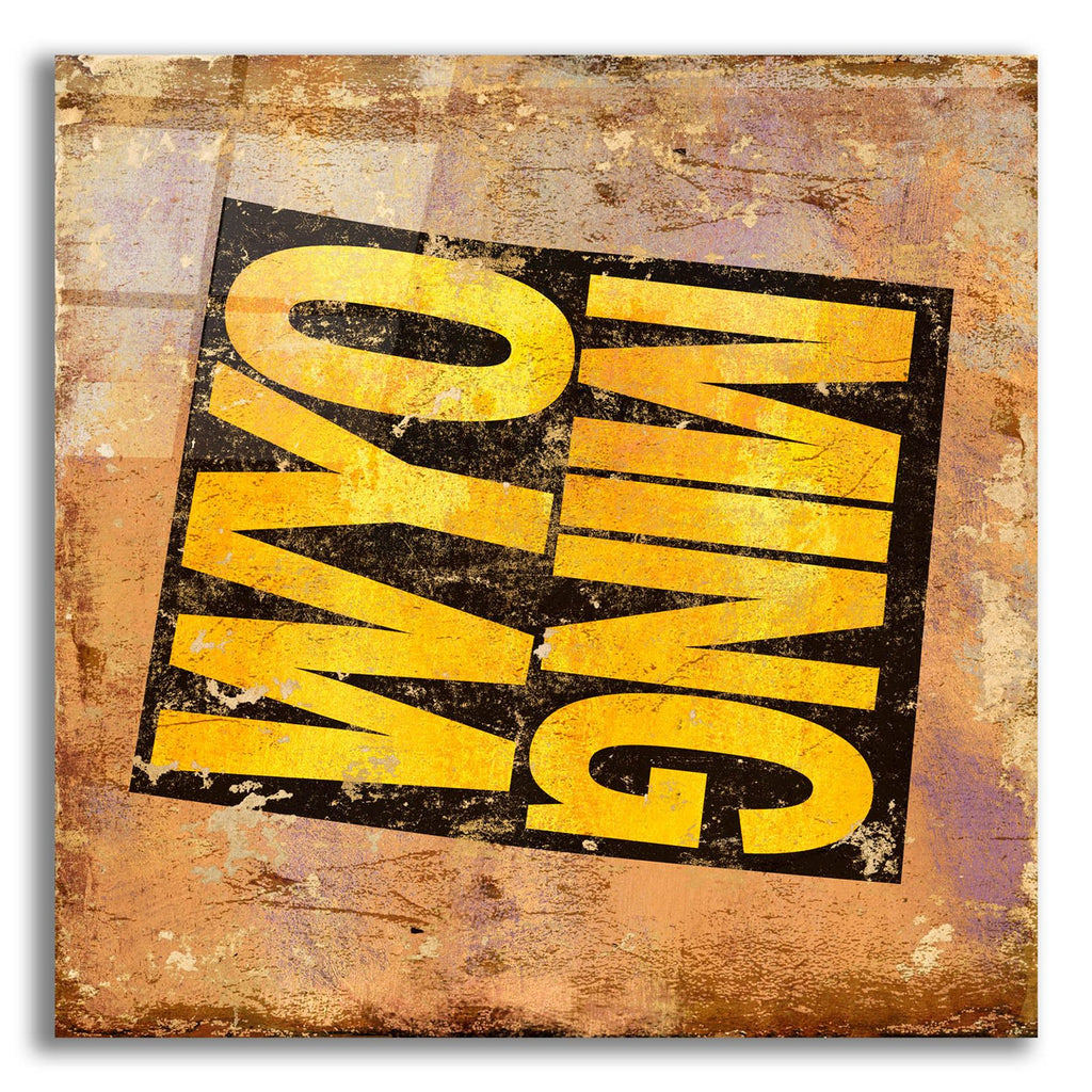 Wyoming by Art Licensing Studio acrylic glass wall art