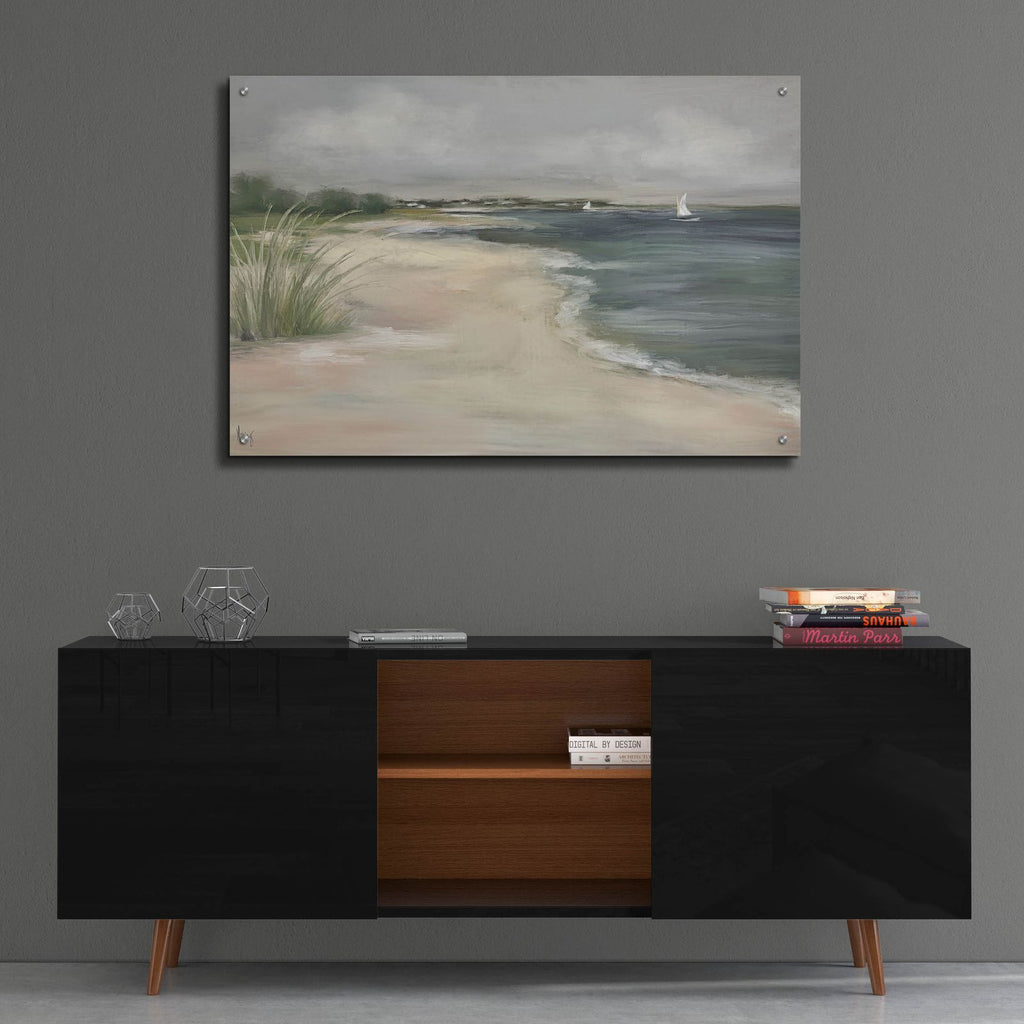 A Walk On The Beach by Ashley Bradley - 36x24 acrylic wall art in a room