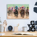 And Theyre Off by Ashley Bradley - 16x12 acrylic wall art in a room