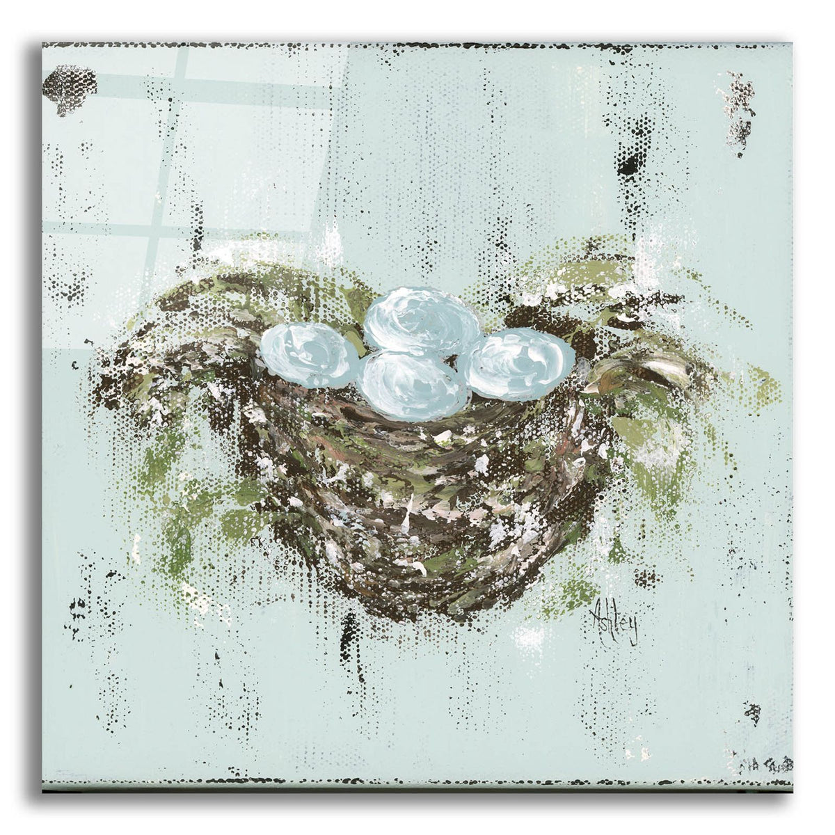 Bird Nest by Ashley Bradley acrylic glass wall art