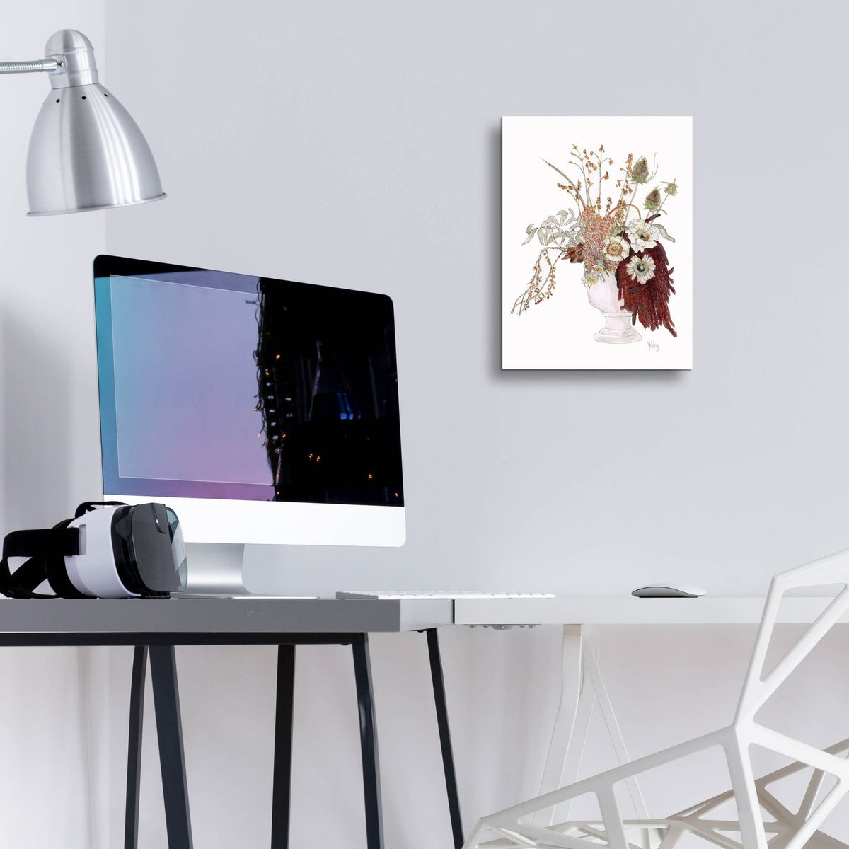 Bountiful Bouqet by Ashley Bradley - 12x16 acrylic wall art in a room