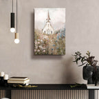 Church In The Meadow by Ashley Bradley - 16x24 acrylic wall art in a room