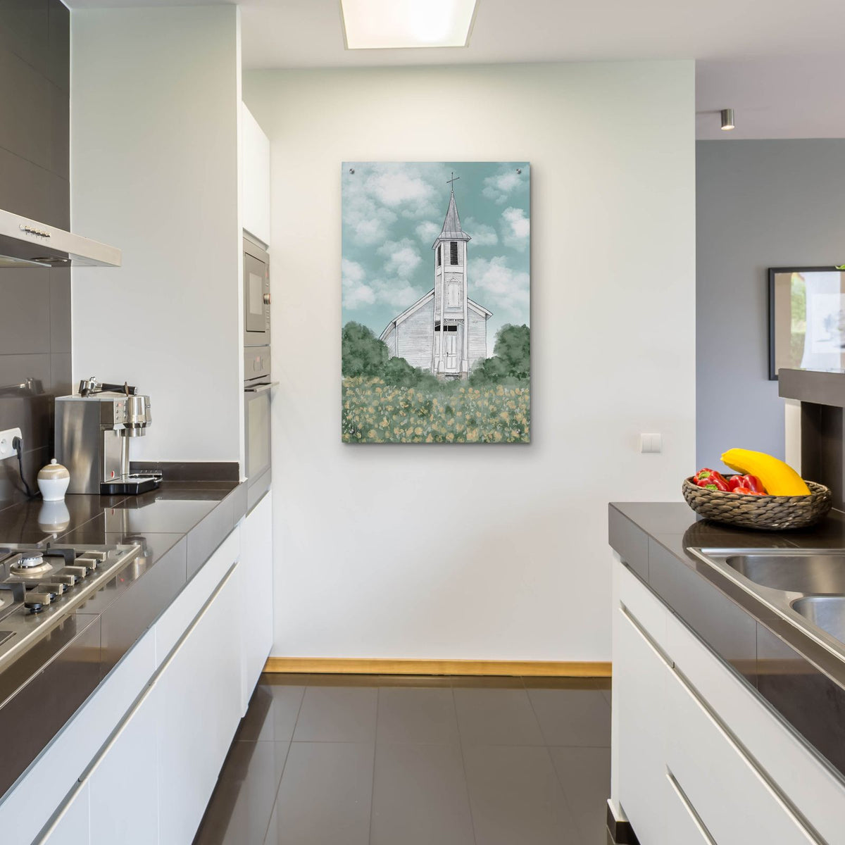 Come Worship by Ashley Bradley - 24x36 acrylic wall art in a room