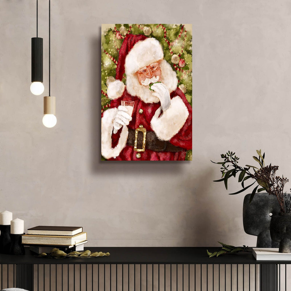 Cookies For Santa by Ashley Bradley - 16x24 acrylic wall art in a room