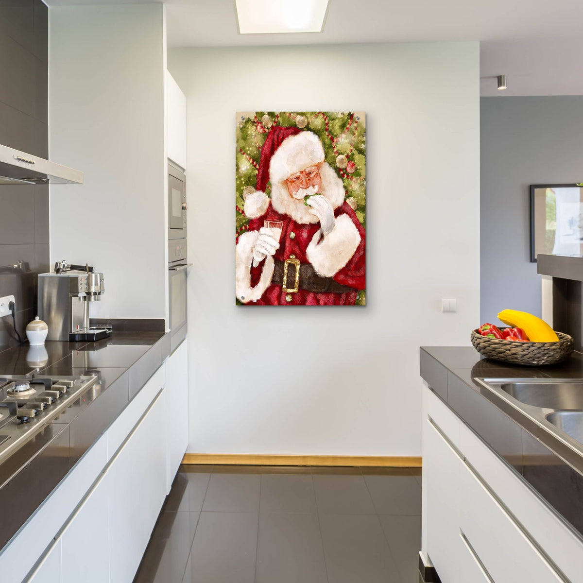 Cookies For Santa by Ashley Bradley - 24x36 acrylic wall art in a room
