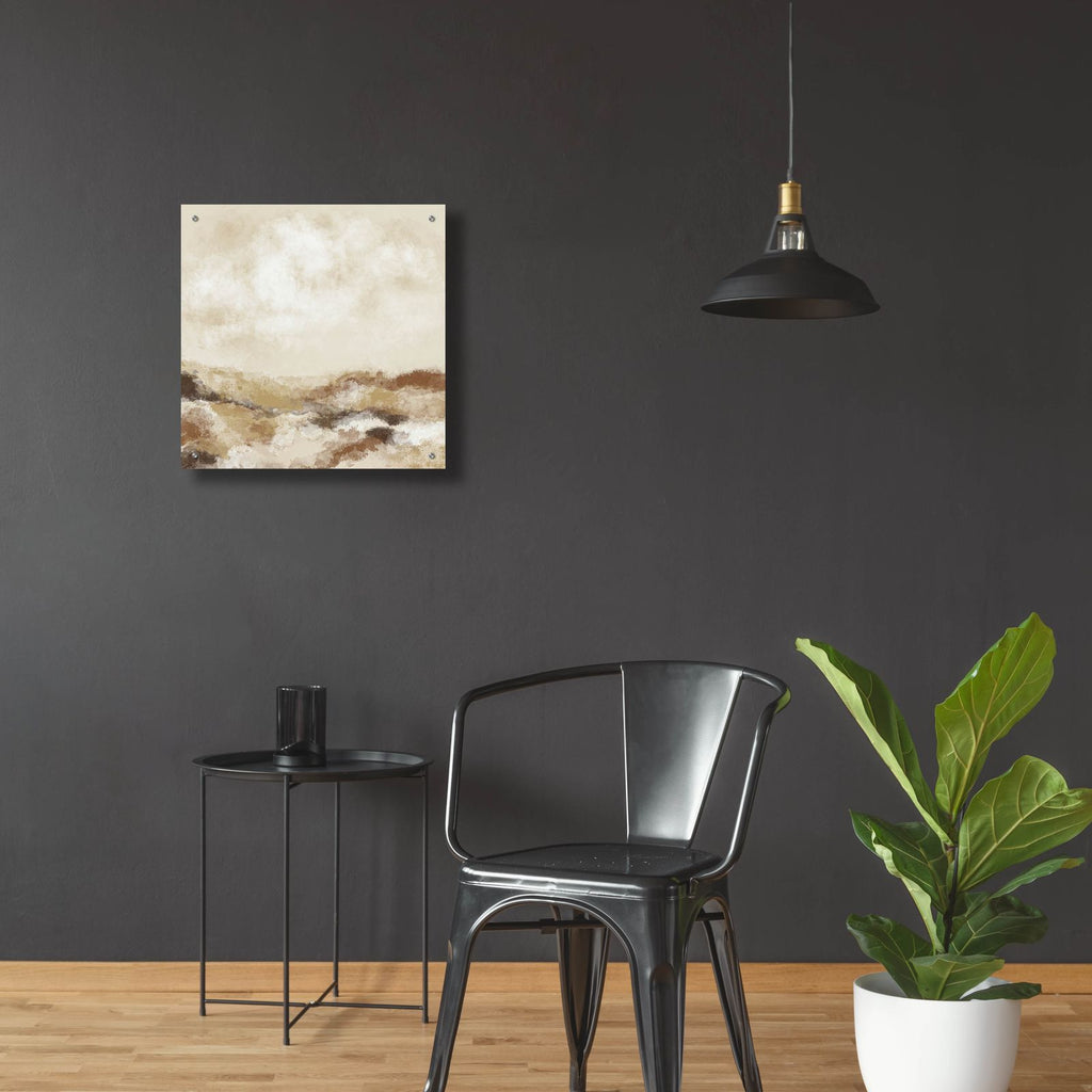 Copper Fields by Ashley Bradley - 24x24 acrylic wall art in a room