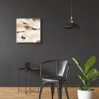 Earthy Abstract by Ashley Bradley - 24x24 acrylic wall art in a room