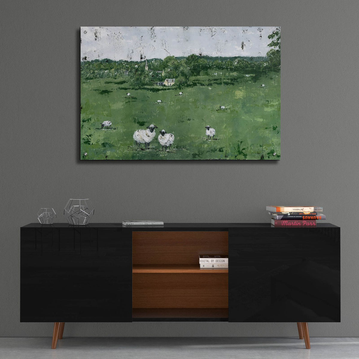 English Countryside by Ashley Bradley - 36x24 acrylic wall art in a room