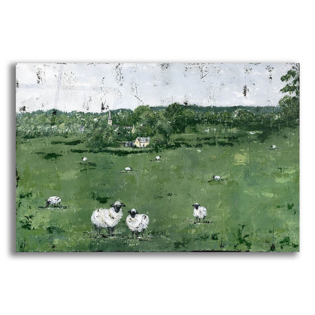 English Countryside by Ashley Bradley acrylic glass wall art