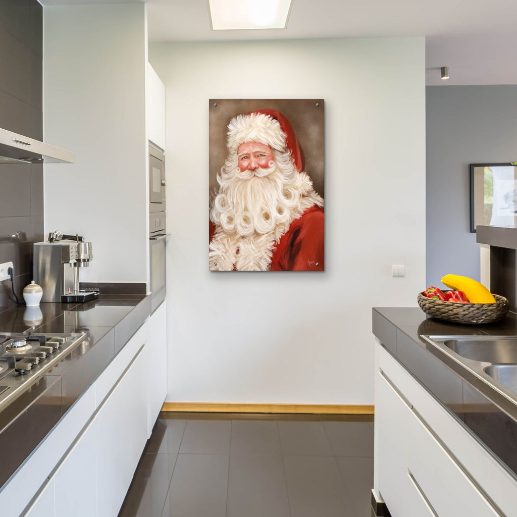 Kris Kringle by Ashley Bradley - 24x36 acrylic wall art in a room