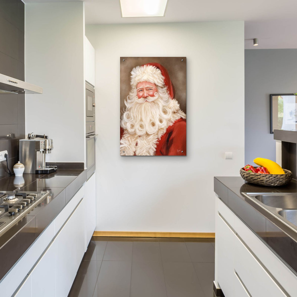 Kris Kringle by Ashley Bradley - 24x36 acrylic wall art in a room