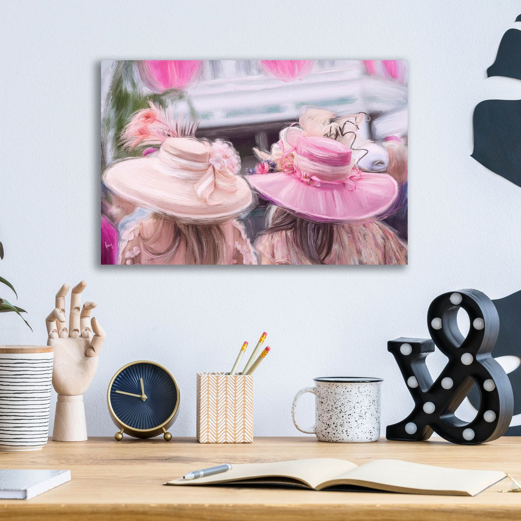 Off To The Races by Ashley Bradley - 16x12 acrylic wall art in a room