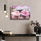 Off To The Races by Ashley Bradley - 24x16 acrylic wall art in a room