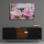 Off To The Races by Ashley Bradley - 36x24 acrylic wall art in a room