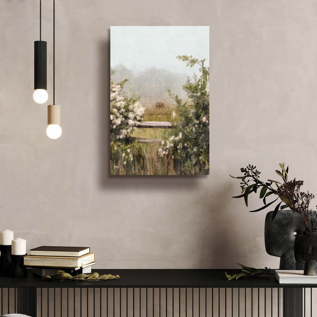 Peaceful Pasture by Ashley Bradley - 16x24 acrylic wall art in a room