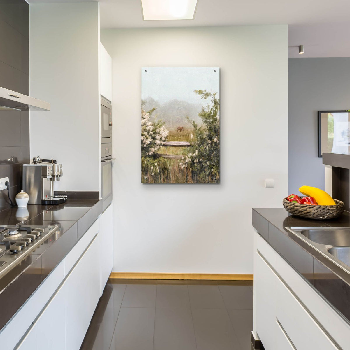Peaceful Pasture by Ashley Bradley - 24x36 acrylic wall art in a room