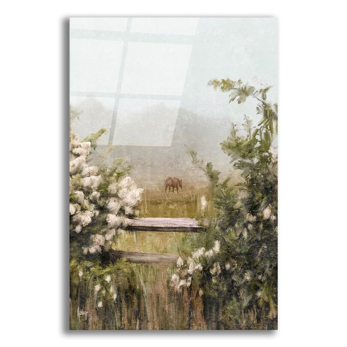 Peaceful Pasture by Ashley Bradley acrylic glass wall art