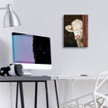 Peek A Moo by Ashley Bradley - 12x16 acrylic wall art in a room