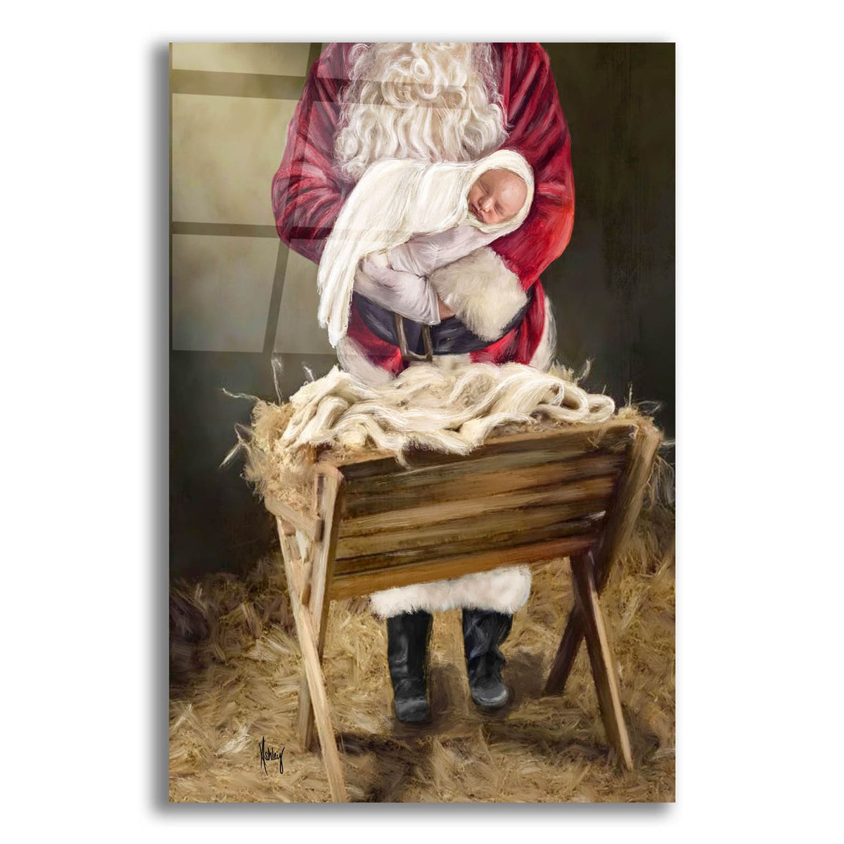 Reason For The Season by Ashley Bradley acrylic glass wall art