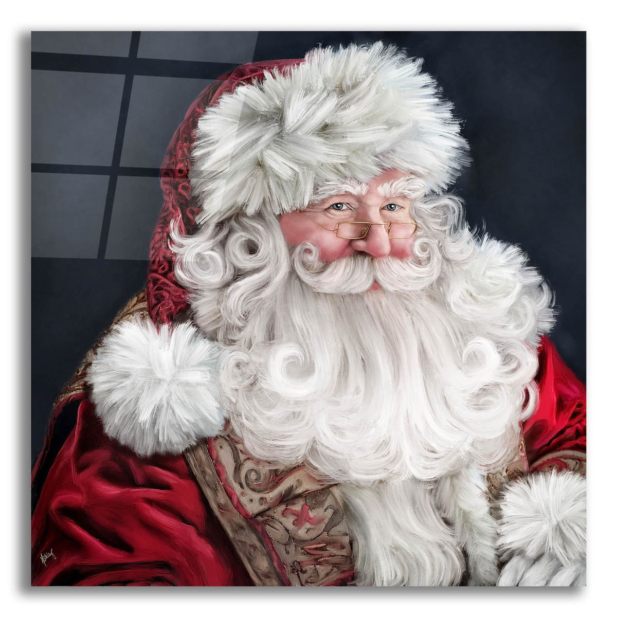 Saint Nicholas by Ashley Bradley acrylic glass wall art