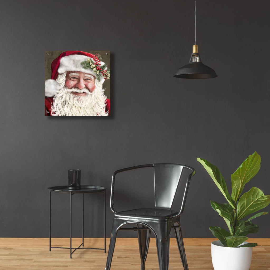 Santa Claus by Ashley Bradley - 24x24 acrylic wall art in a room