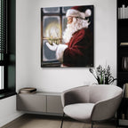 Santas Magic by Ashley Bradley - 36x36 acrylic wall art in a room